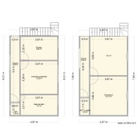 Plan MAISON LA LANDE avec restant maison
