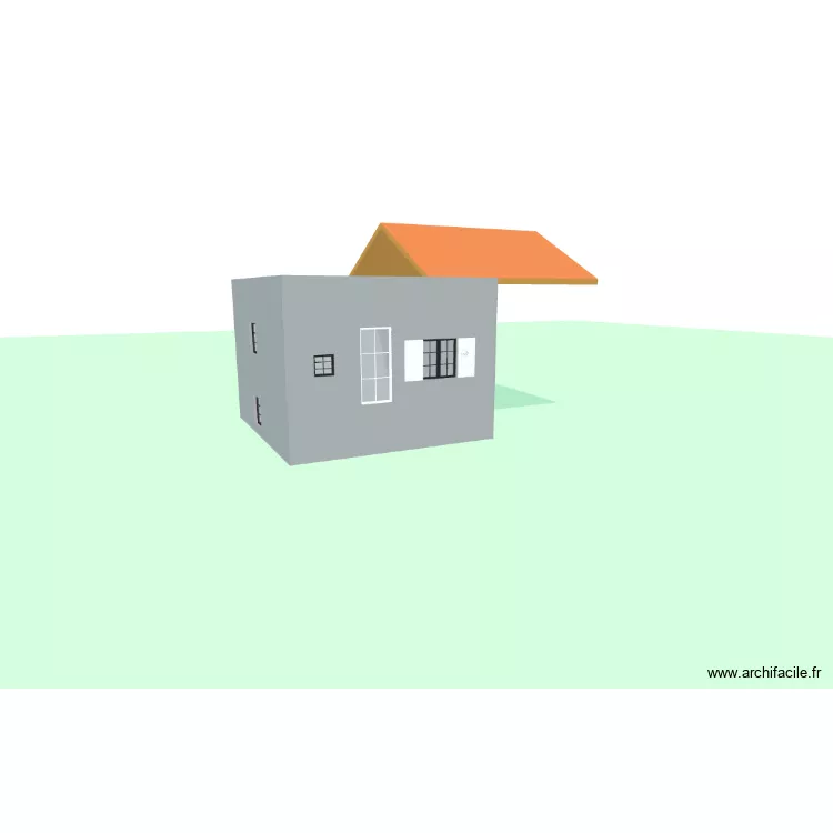 amrouni. Plan de 1 pièce et 41 m²