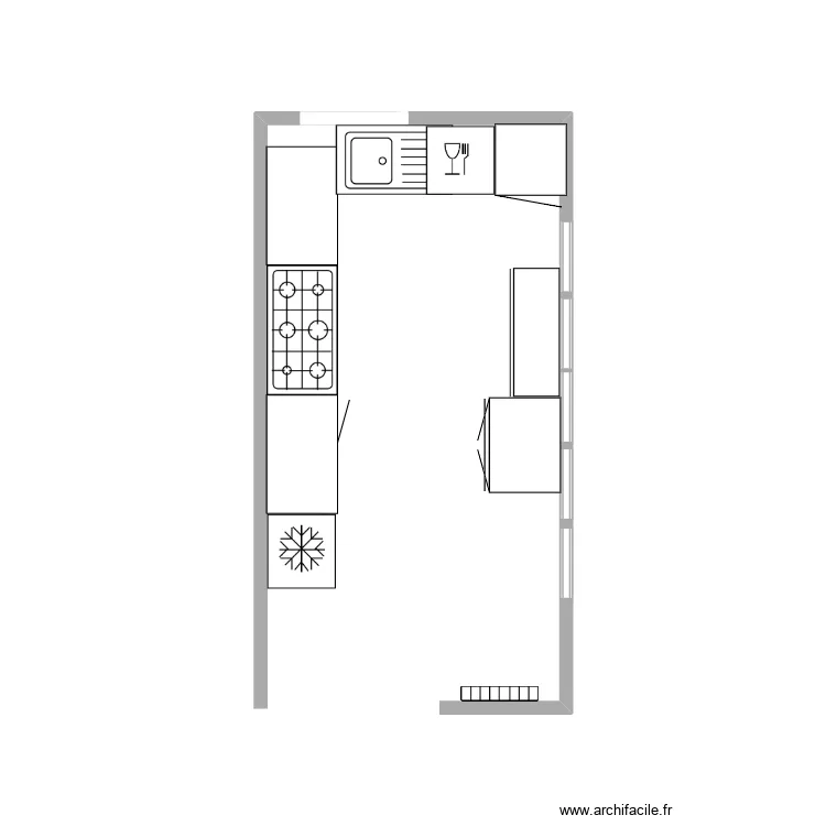 cuisine. Plan de cuisine. Plan de