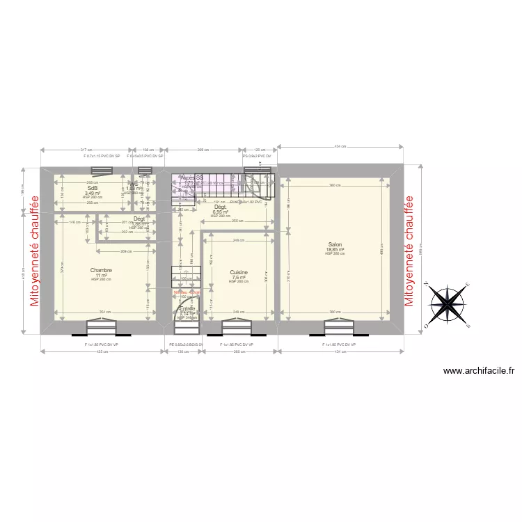 BENSADA Lakhder. Plan de 