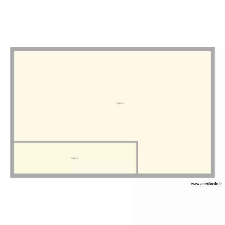 Future maison. Plan de 2 et 159 m² Future maison. Plan de 2 et 159 m²