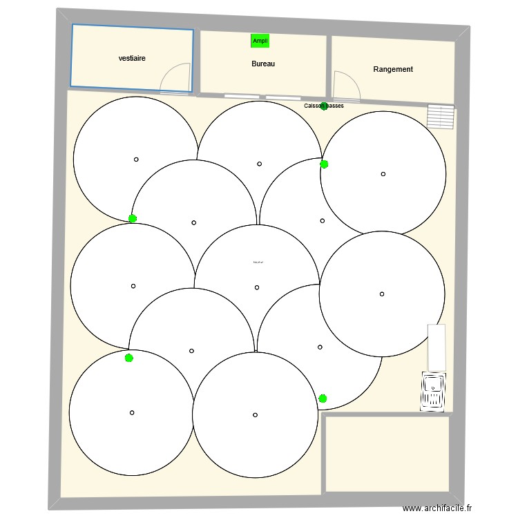 Talance3. Plan de 5 pièces et 1087 m2