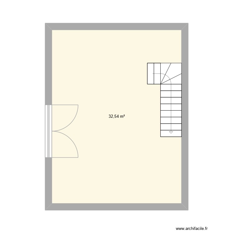 maisonnette garage. Plan de 0 pièce et 0 m2