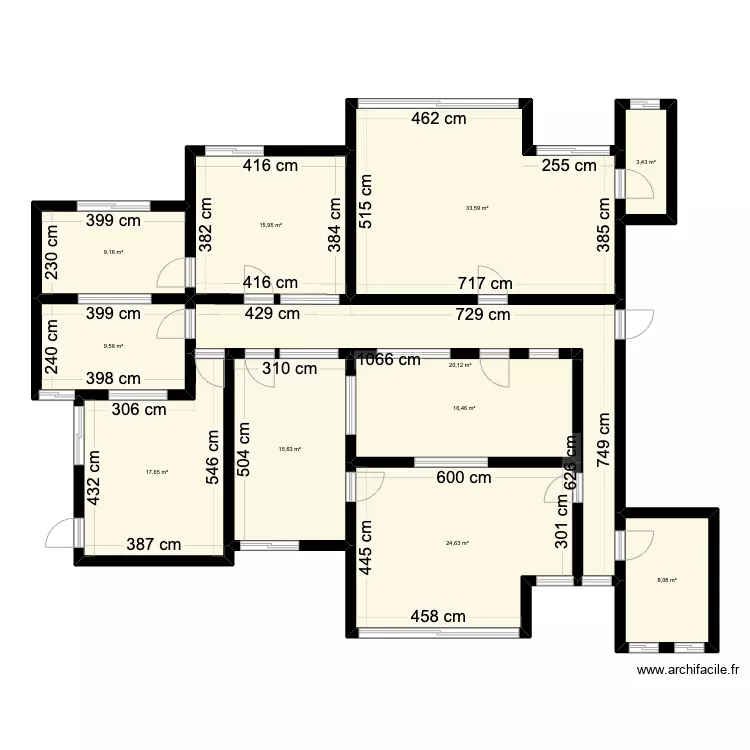 Plan 6ème palier Droite. Plan de Plan 6ème palier Droite. Plan de