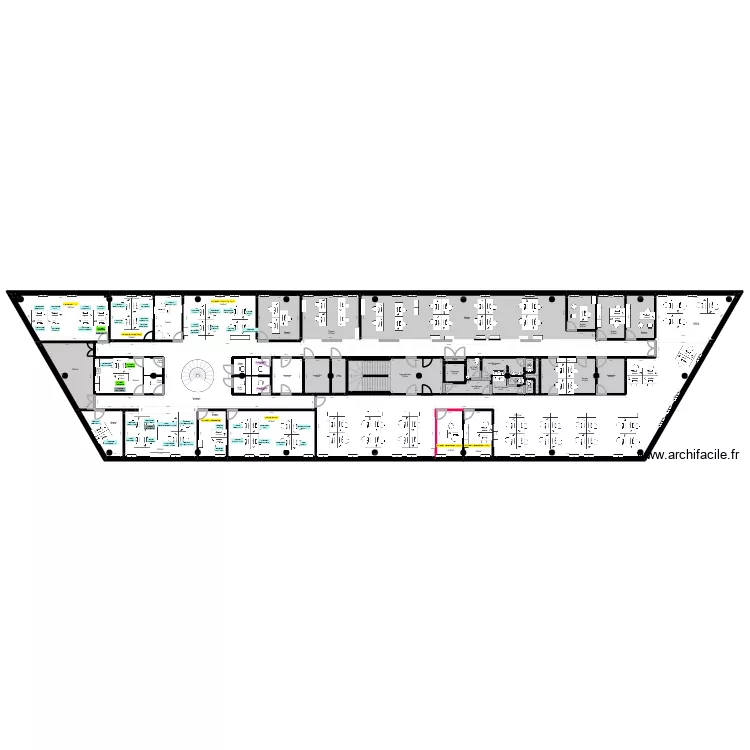 Toulouse Brindejonc Etage 05/05/2026. Plan de 45  et 1026 m²