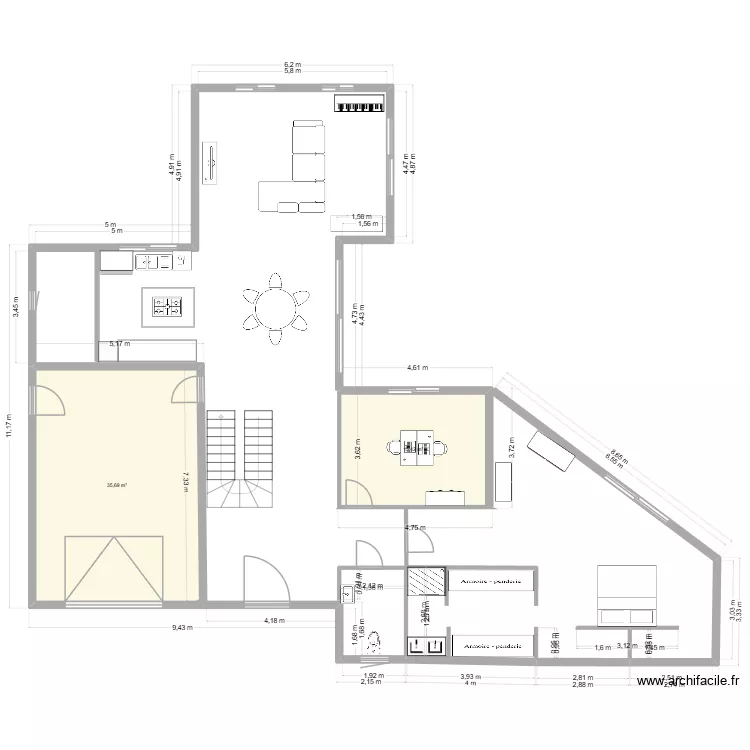 montmain. Plan de 2 et 51 m² montmain. Plan de 2 et 51 m²