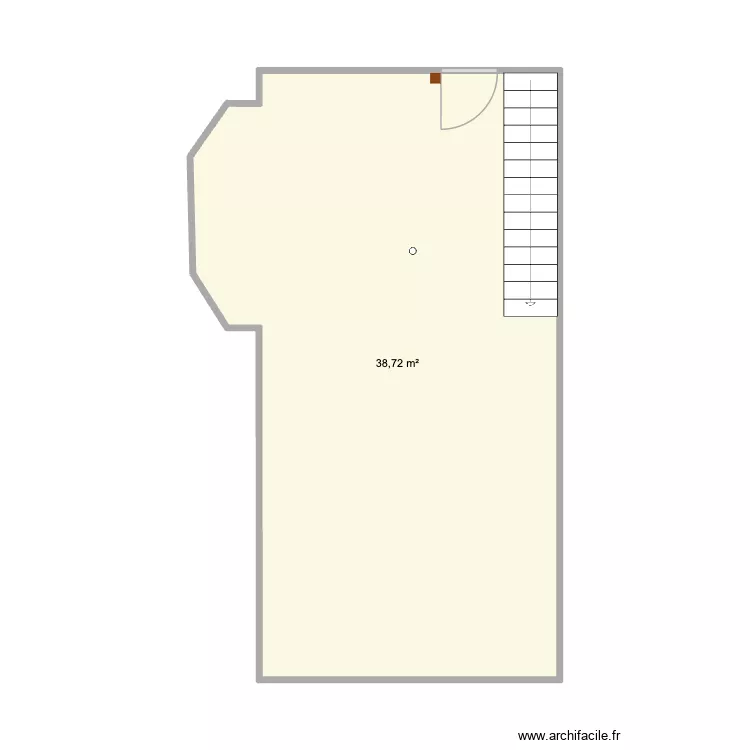 Plan du salon. Plan de 1 et 39 m² Plan du salon. Plan de 1 et 39 m²
