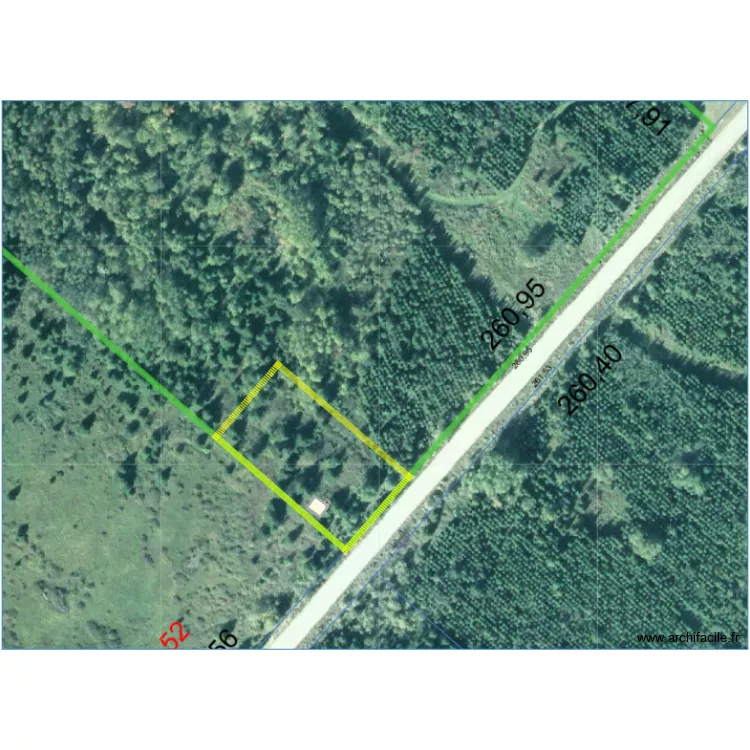 &Eacute;TIENNE. Plan de 