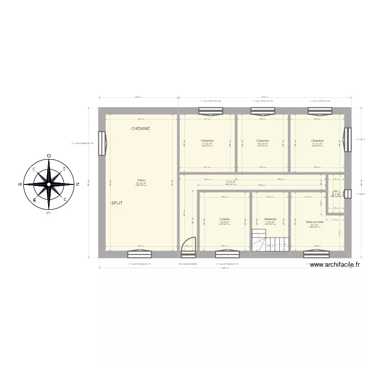 ML24010533 CASTEX Aim&eacute;. Plan de 