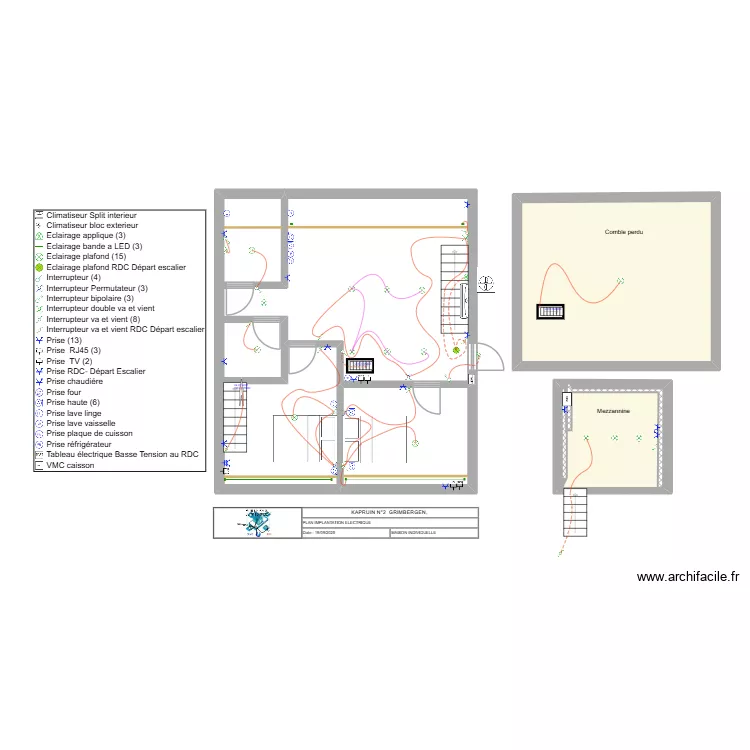 KAPRUIN  N&deg;2 19/09/25. Plan de 