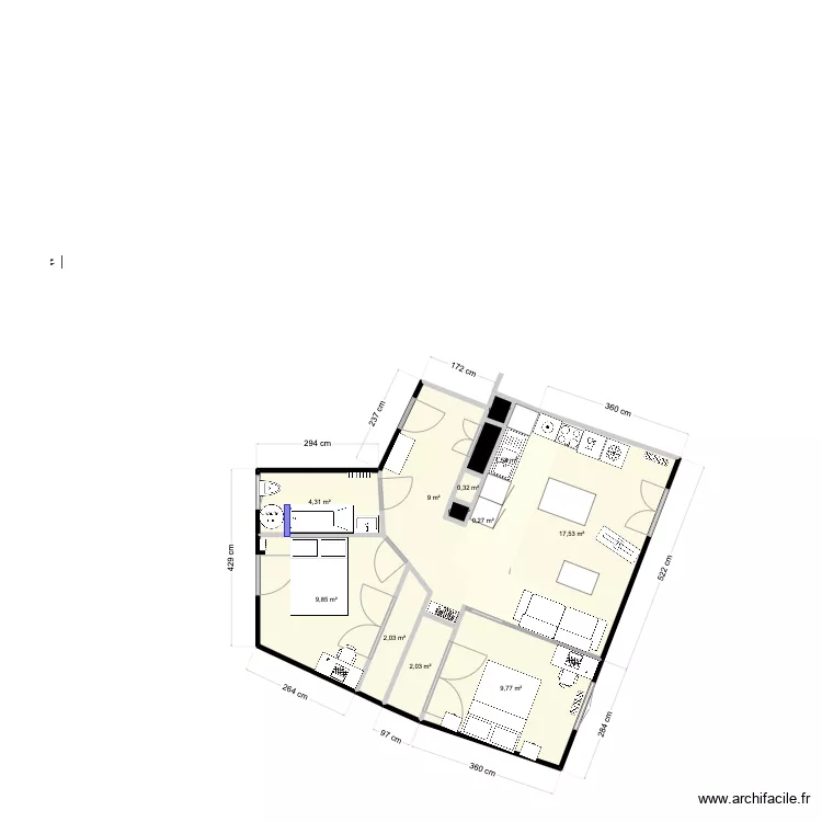 CHARVET - FG 2. Plan de 