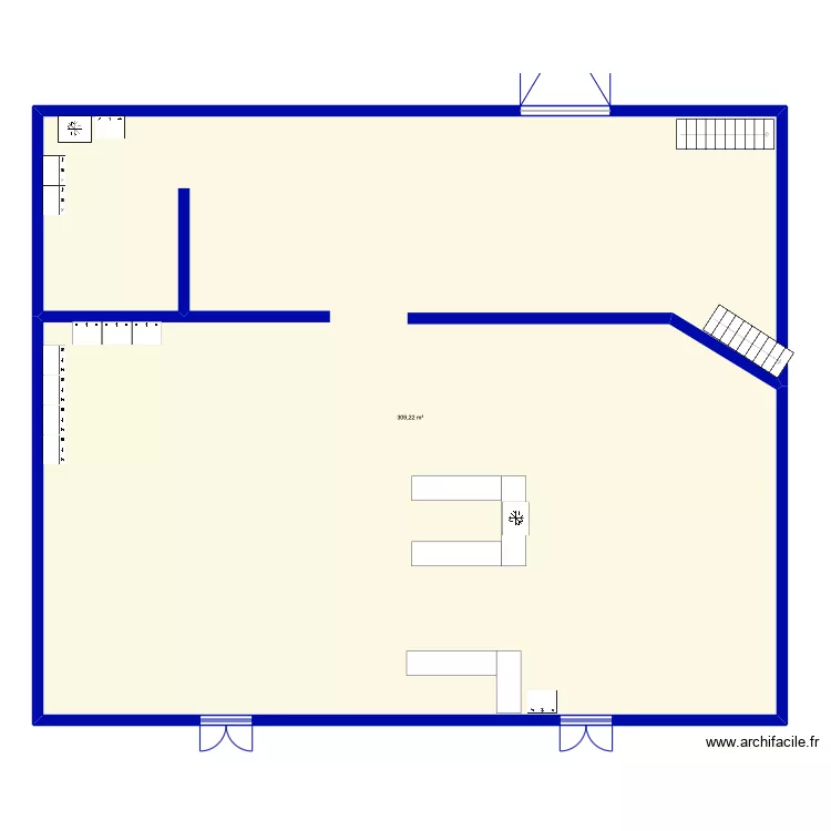 plan de masse. Plan de 