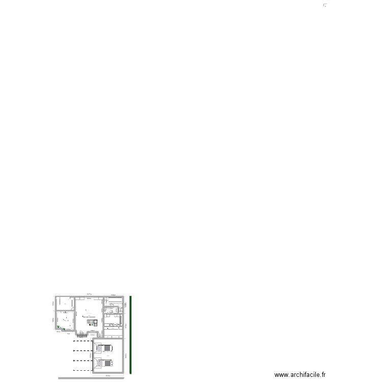 calixte3. Plan de 14 pièces et 306 m2