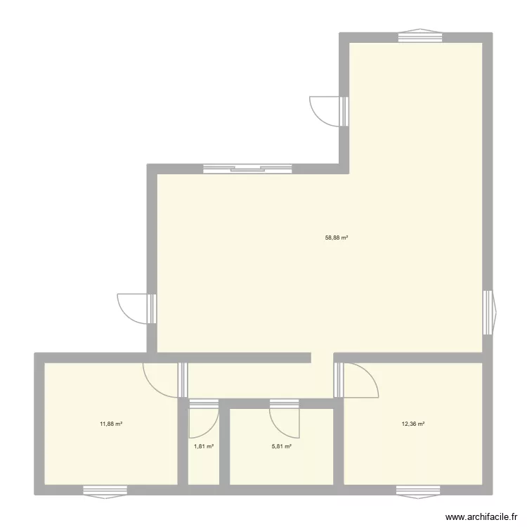 EDGE. Plan de 5 pièces et 91 m² EDGE. Plan de 5 pièces et 91 m²
