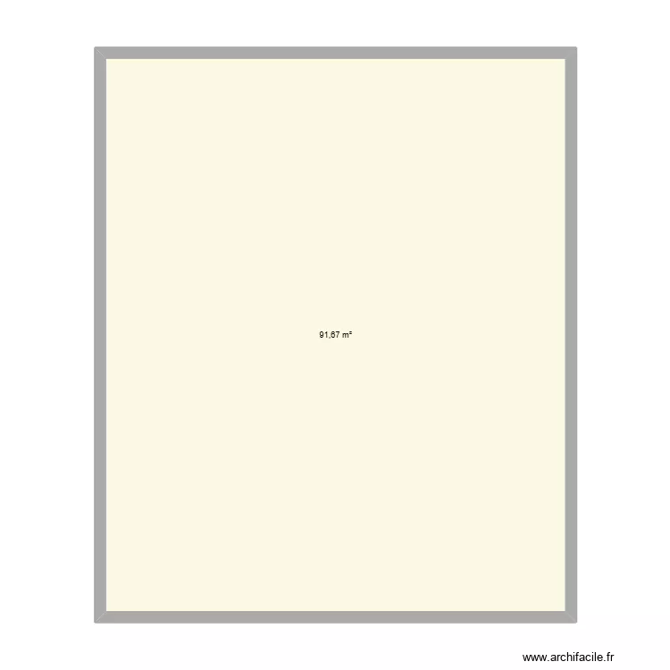 Sous-sol. Plan de 4 et 85 m² Sous-sol. Plan de 4 et 85 m²