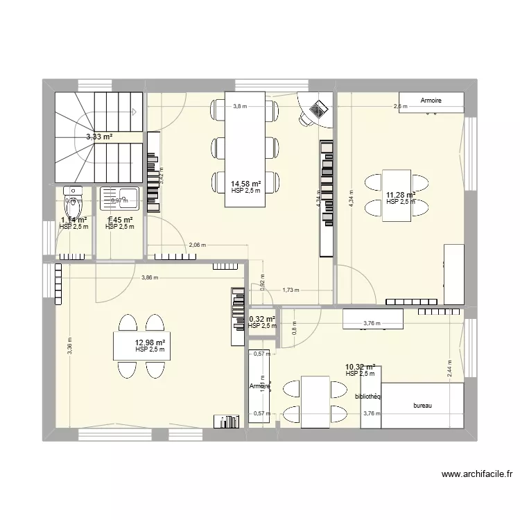 local RASED. Plan de local RASED. Plan de