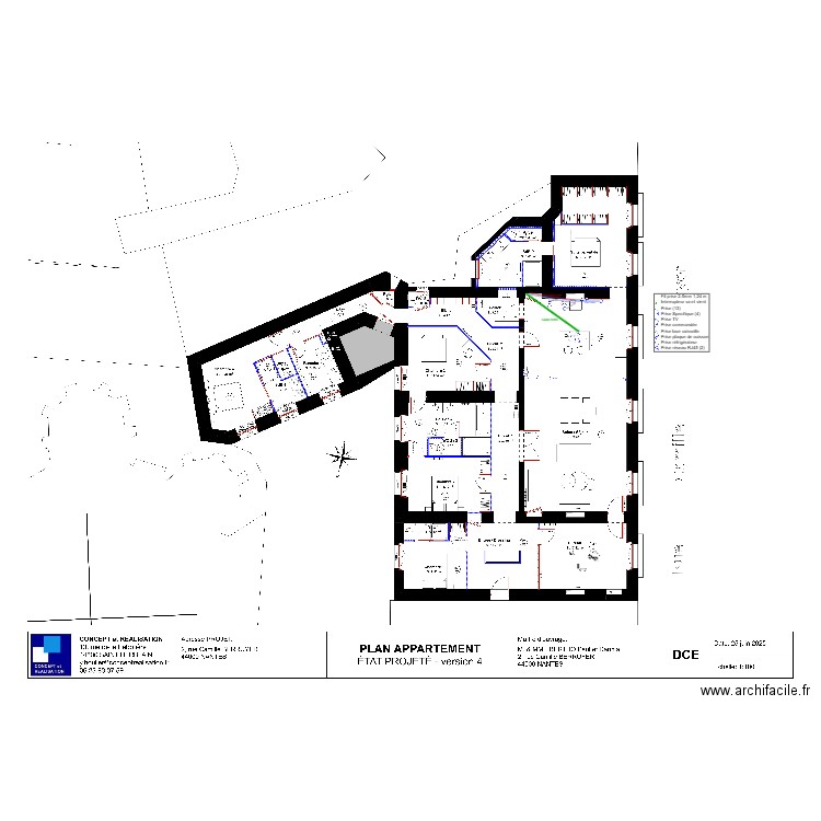 BERRUYER CUSINE. Plan de 0 pièce et 0 m2