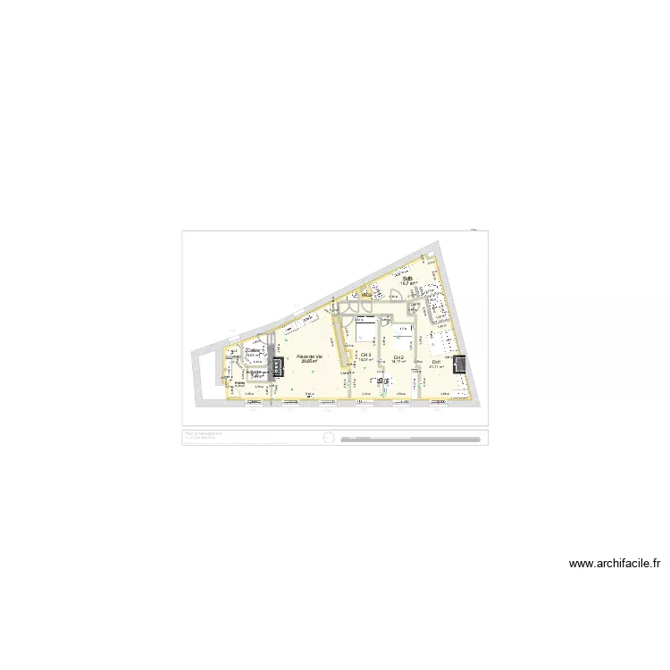 2CJ_Cloisons3.0. Plan de 13  et 110 m²