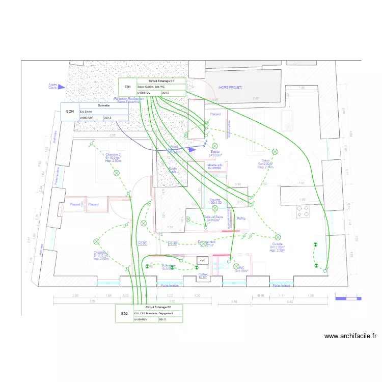 MAIRIE SIORAC ECL. Plan de MAIRIE SIORAC ECL. Plan de