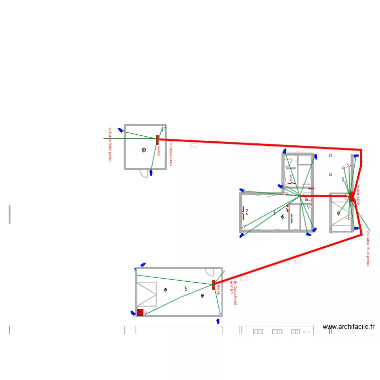 Installation Cameras. Plan de 