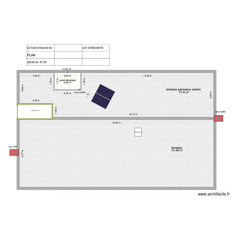 SAGNOLE KOUTIO SECAL. Plan de SAGNOLE KOUTIO SECAL. Plan de