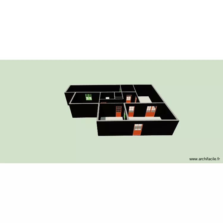 Mouflon. Plan de 8 et 115 m² Mouflon. Plan de 8 et 115 m²