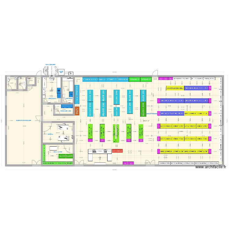 Adyna Paita. Plan de 10 pièces et 504 m2