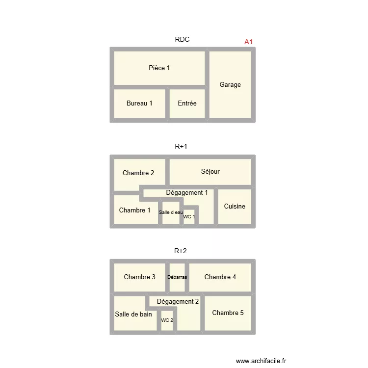 2510 CELDRAN. Plan de 