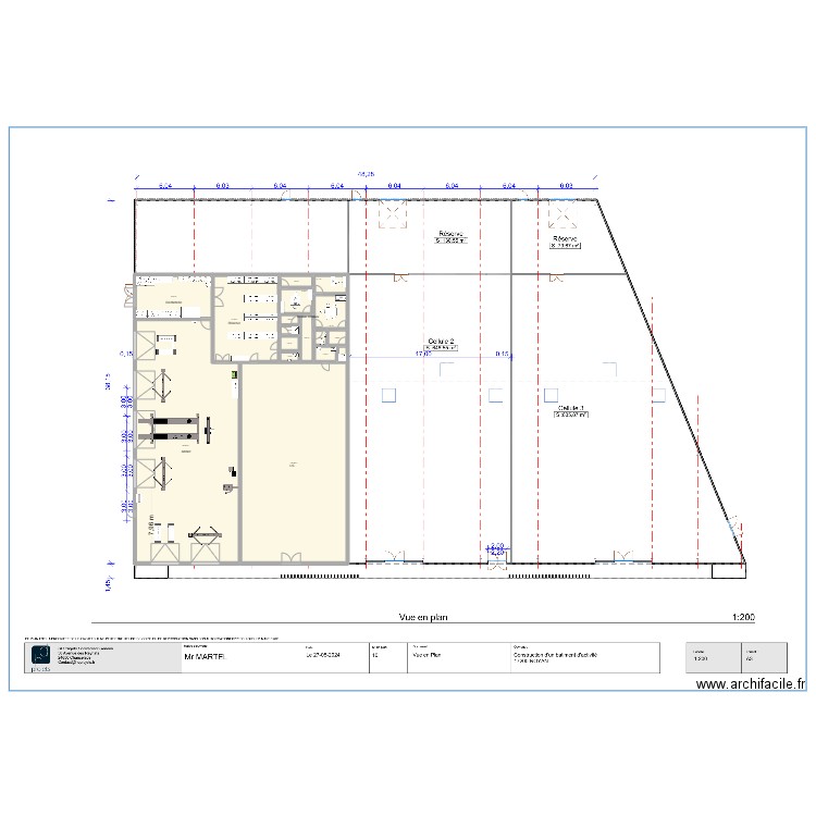 Royan 750 .4. Plan de 17 pièces et 659 m2