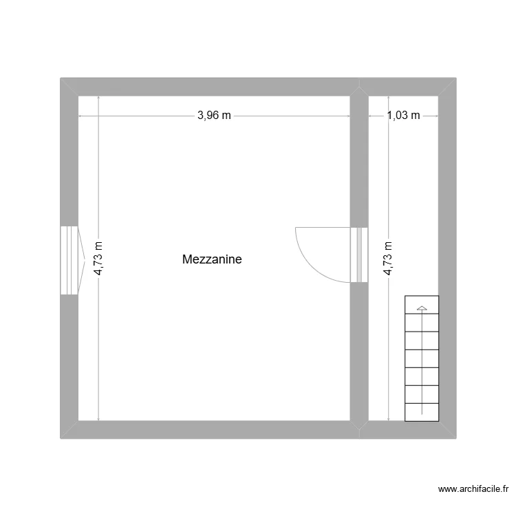 Mezzanine sal. Plan de 
