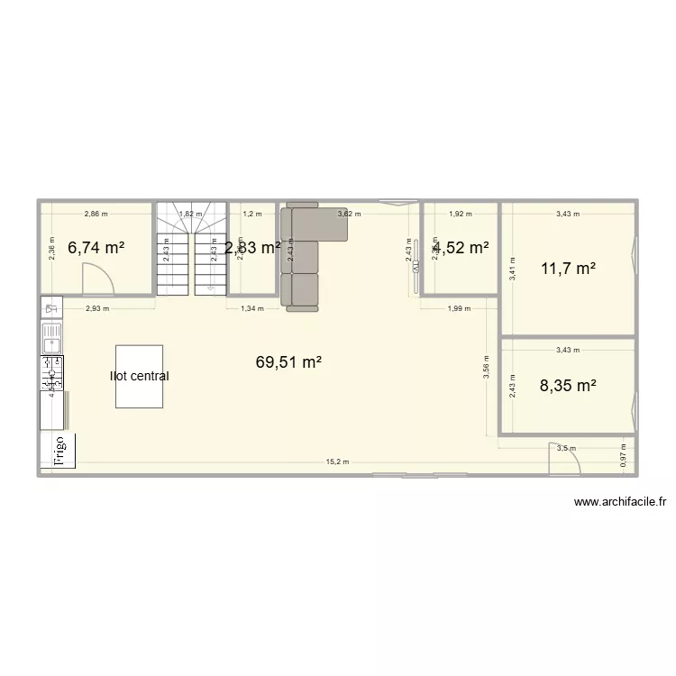 maison felines 3. Plan de 6 et 104 m² maison felines 3. Plan de 6 et 104 m²