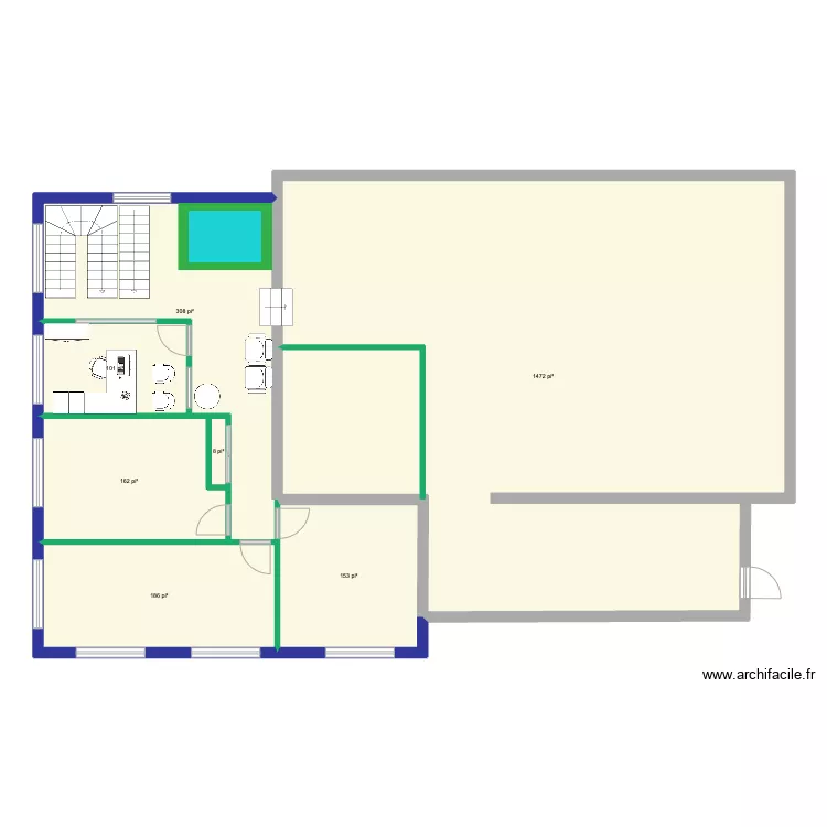 225 Seigneuriale agrand RS ascenseur. Plan de 225 Seigneuriale agrand RS ascenseur. Plan de