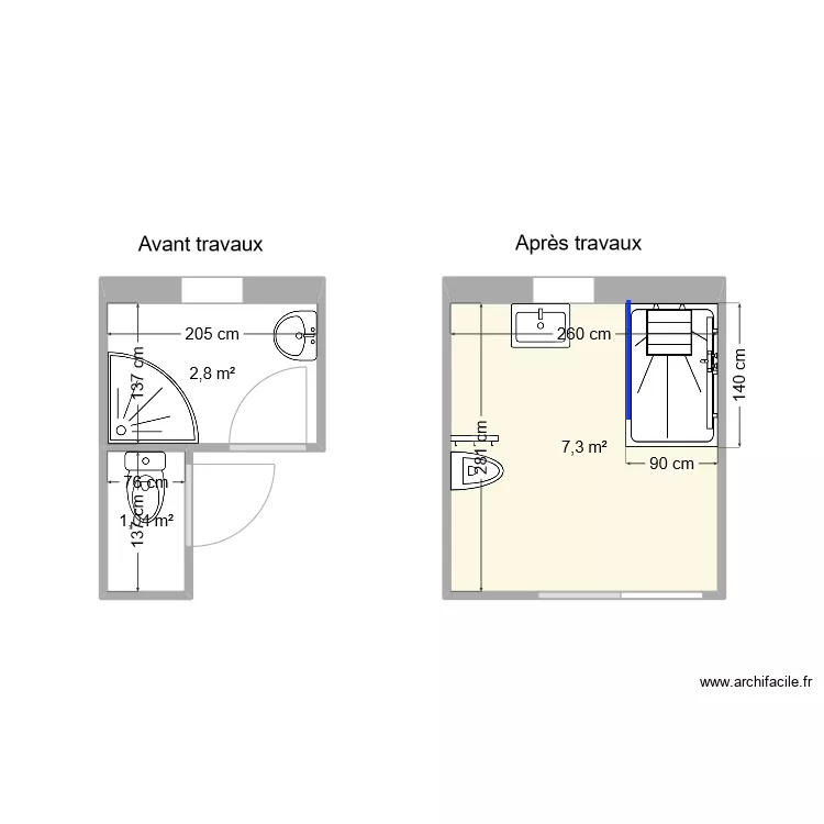 MARTEL Yves. Plan de 