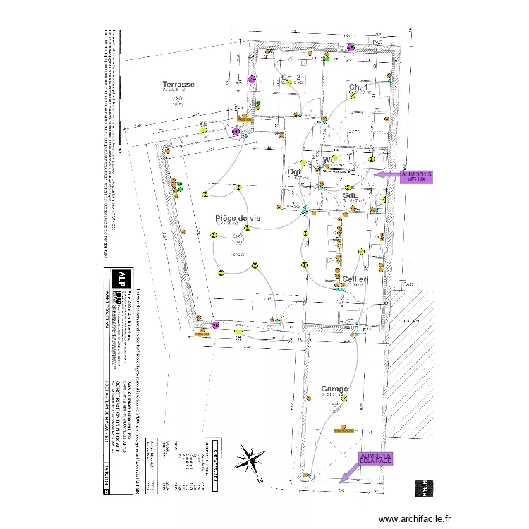 MAHJOUB 40 ELEC. Plan de 