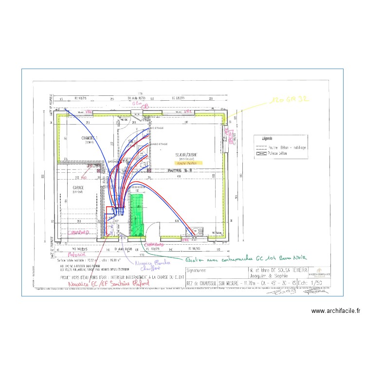 DE SOUSA HYDRAULIQUE. Plan de 0 pièce et 0 m2