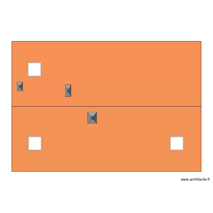 maison dalhain. Plan de 