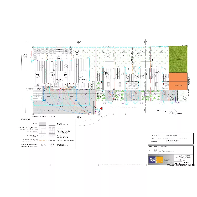 La Garnache - Lotissement du Parc. Plan de La Garnache - Lotissement du Parc. Plan de