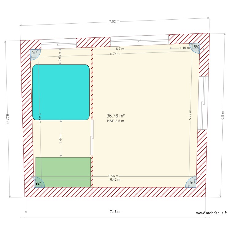 wistub 26/06 V2. Plan de 0 pièce et 0 m2