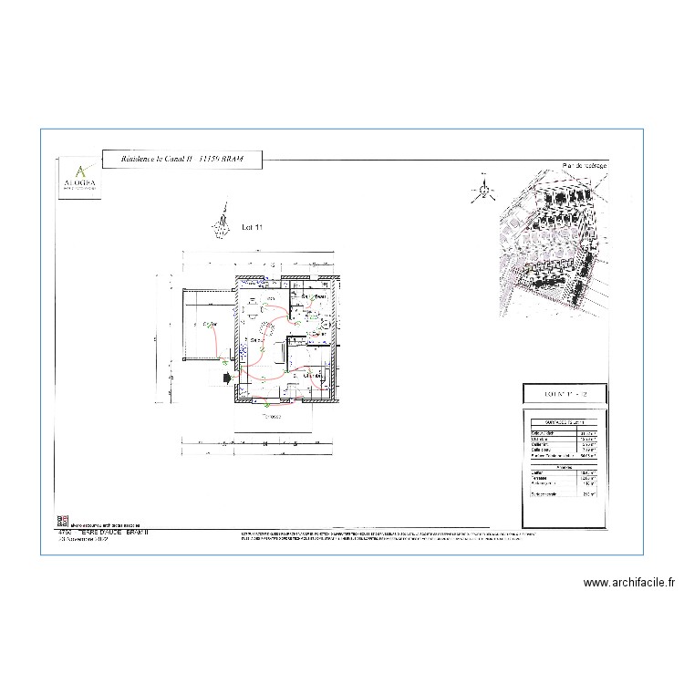 AMETHYSTE LOT 11. Plan de 0 pièce et 0 m2
