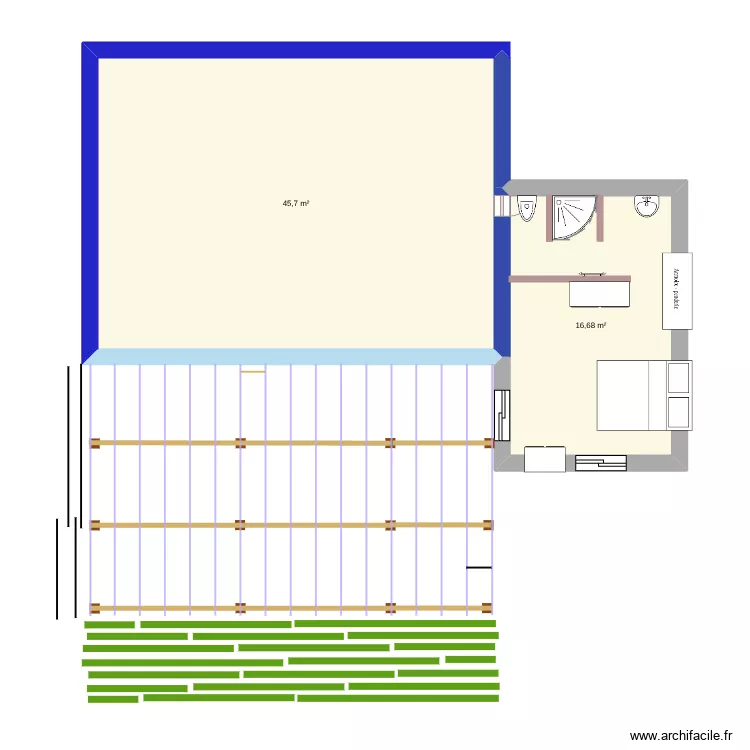 planTerrasse 2. Plan de 