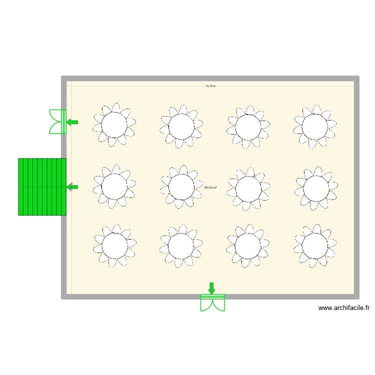 PLAN EVENEMENT THEATRE. Plan de 0 pièce et 0 m2