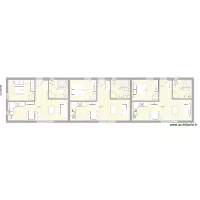 3 plains pieds + &eacute;tages