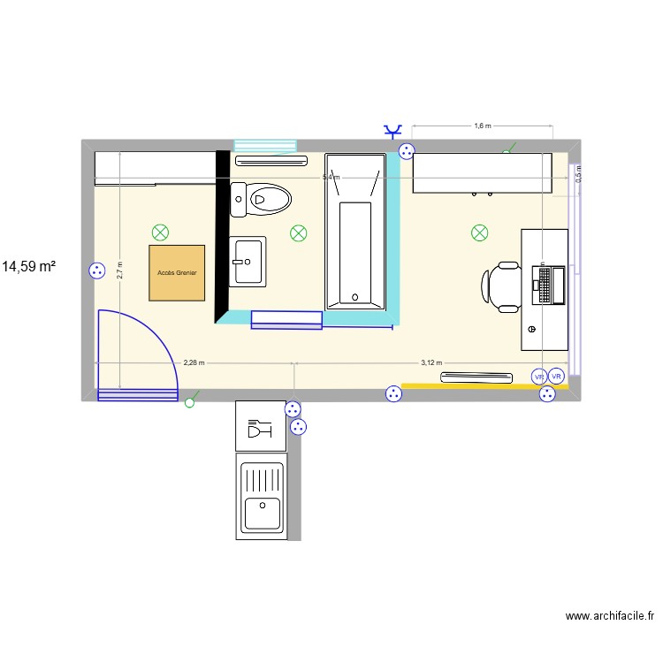 2025_12_13_France_5. Plan de 1 pièce et 15 m2