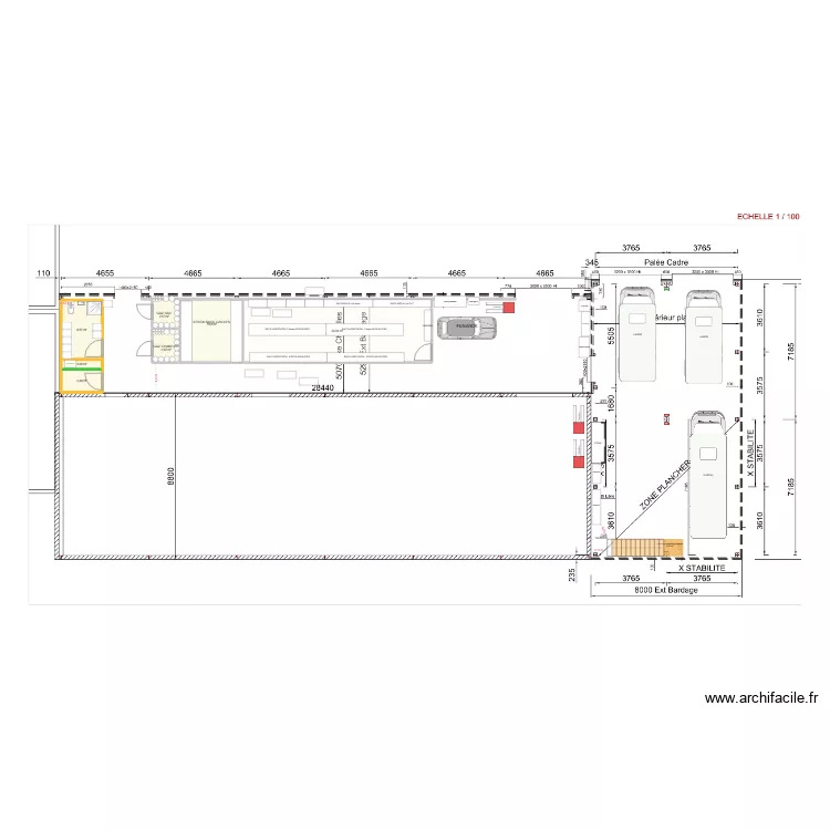 THERMA 2 -AMMENAGEMENT DEPOT FINAL. Plan de 