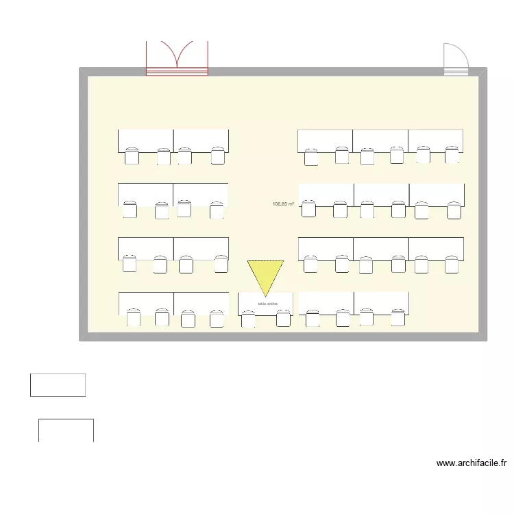 plan salle de rompsay. Plan de plan salle de rompsay. Plan de