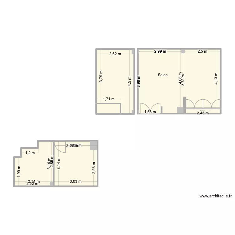hbgt. Plan de 6 pièces et 54 m² hbgt. Plan de 6 pièces et 54 m²