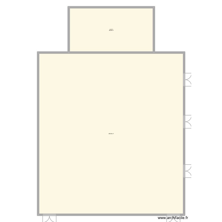 plan eces. Plan de 0 pièce et 0 m2