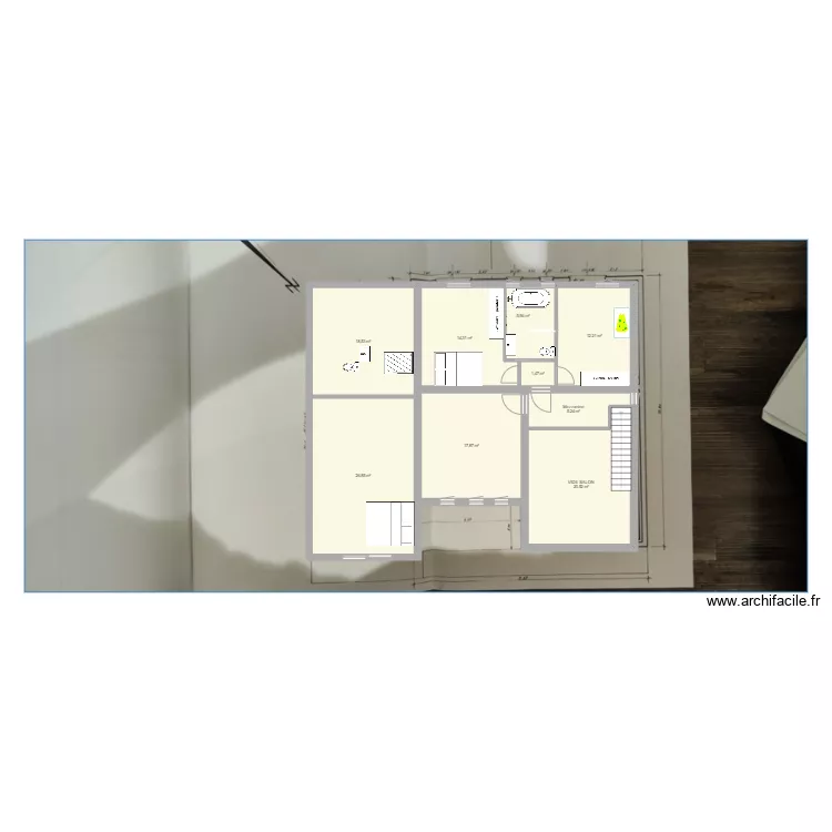 &eacute;tage 1 version 6. Plan de 