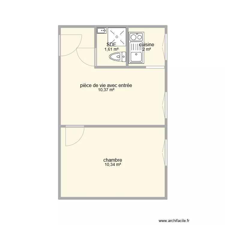 151 chevalert 75013. Plan de 