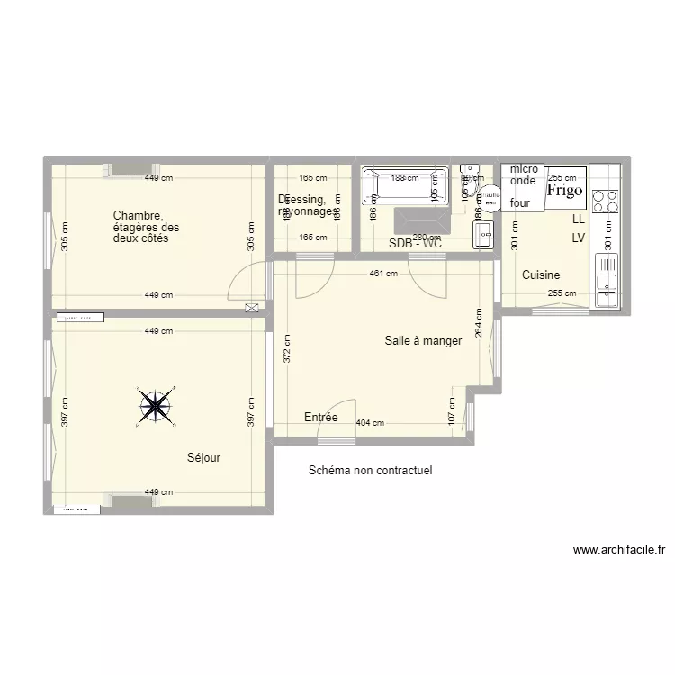 25 Turin appt. Plan de 25 Turin appt. Plan de
